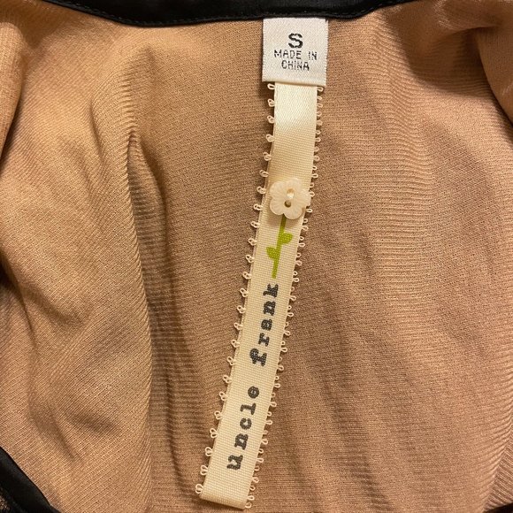 Uncle Frank Black Lace Dress SZ S - Picture 4 of 5